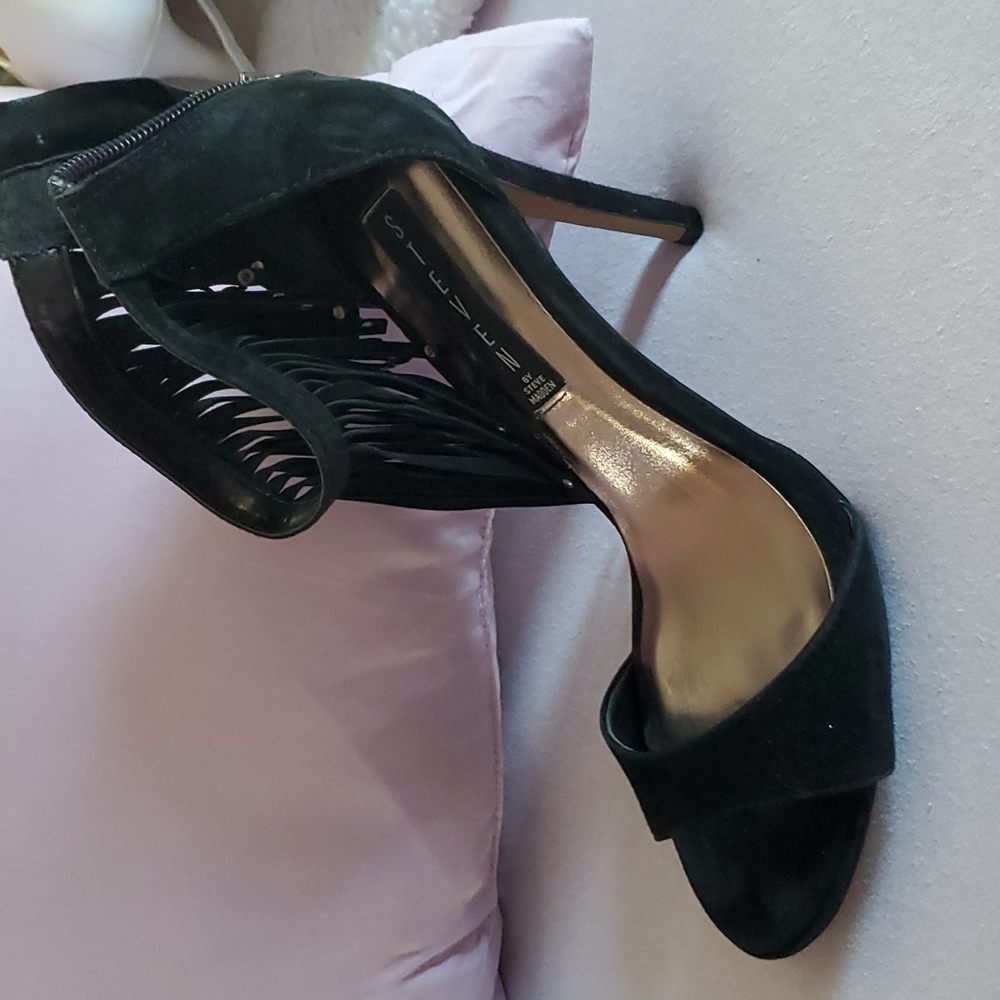 Steve Madden fringe heels